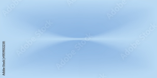 Blue studio room. Limbo light background. Abstract 3d backdrop for product presentation. Minimal wall scene. Showcase, promotion display. Vector stage mockup illustration