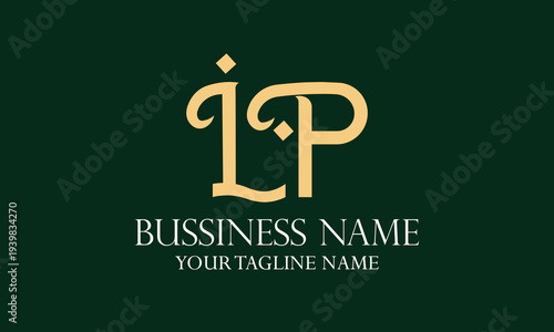 LP L lp initial logo | initial based abstract modern minimal creative logo, vector template image. luxury logotype logo, real estate homie logo. typography logo. initials logo