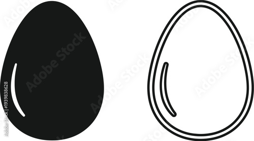 Dove pair black white Vector