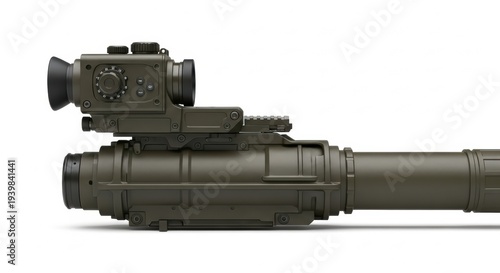Modern Military Rifle Scope and Targeting System