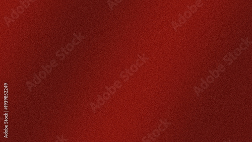 Vibrant red grainy gradient background with fine noise Abstract bright red texture with cinematic film grain