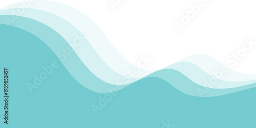 Refreshing shimmering water abstract background frame vector illustration material