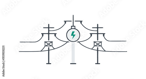 Vector Minimalist Geometric SVG Icon Set with Circular and Line Art Style in Monochrome
