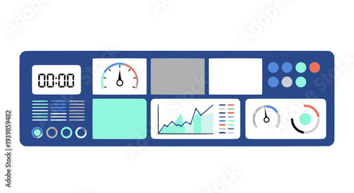 SVG Vector Geometric Shapes with Clean Complex Design