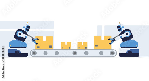 Geometric SVG Vector with Complex Clean Design in Golden Blue Palette