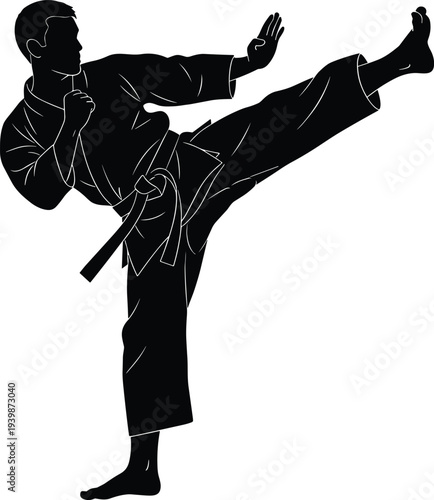 Dynamic black silhouette of a female basketball player jumping high in the air to score a layup at the hoop