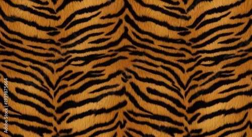 A close-up view of a zebra's fur texture pattern, showcasing detailed stripes and animal coat design