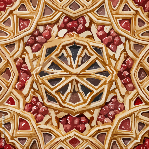 ベリーパイのクローズアップ