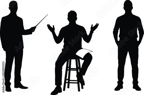 Female Volleyball Player Silhouettes Collection Featuring Spiking Setting Serving and Jumping Poses for Women Sports Team Graphics and Mascot Logos