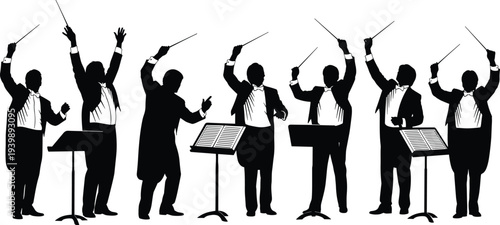 Large collection of diverse people silhouettes in casual fashion standing and posing for urban lifestyle and social group vector projects. (20 words)