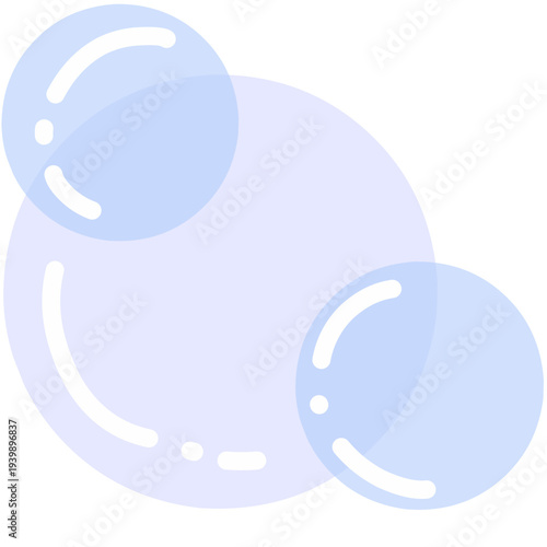 Water Bubbles Shining