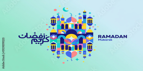 A vibrant vector illustration concept featuring social media icons and colorful network symbols designed as a creative communication pattern for modern web and internet technology media