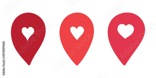 Set of hand drawn map pin Map marker pointer sign GPS and mapping tools Location pin symbol Pinpoint clipart in doodle style Single element for web, design