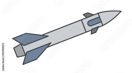 a long-range missile jet