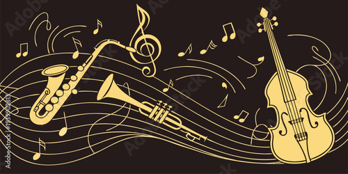 Where words fail, music speaks—and art paints the picture. ✨ Own this premium music illustration for your digital collection!