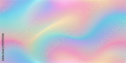 Abstract colorful rainbow background featuring artistic waves and bright digital swirls with green and pink vector patterns for a vibrant wallpaper design