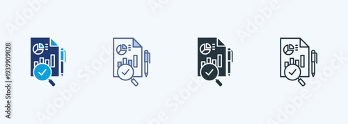 Audit Multiple Style Icon Collection