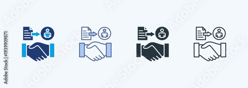 Acquisition Multiple Style Icon Collection