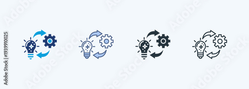 Implementation  Multiple Style Icon Collection