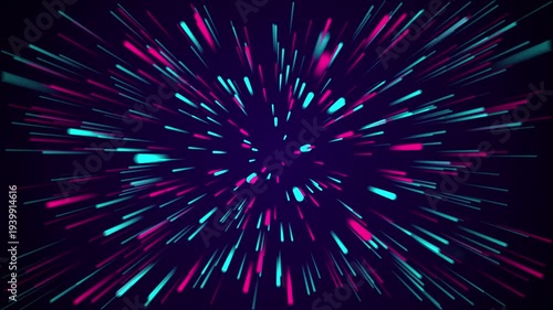 Lines zoom looping background
