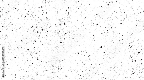 Speckle grain dot white paper noise texture with distress effect vector illustration pattern background. Dirty or dust film grain speck grit grunge overlay on  Overlay textures set stamp with grunge 