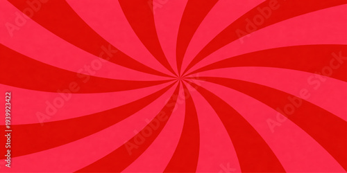 Abstract a captivating hypnotic swirl of crimson radiates outwards, inviting the eye to spiral into its depths. The dynamic lines and vibrant color create a mesmerizing effect.