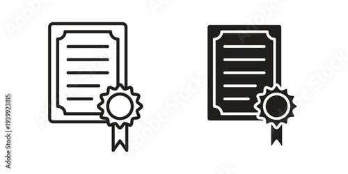Patented icon. Premium thin line vector illustrator. Vector EPS10