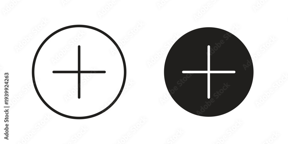 Obraz premium Plus icon. Premium thin line vector illustrator. Vector EPS10