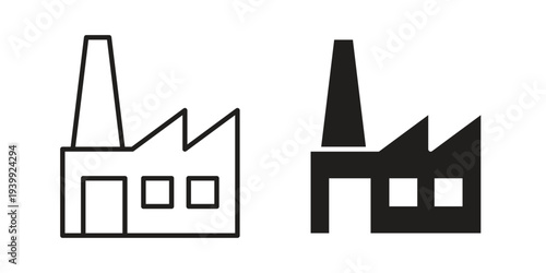 Pollution icon. Premium thin line vector illustrator. Vector EPS10