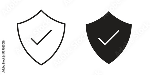 Safe icon. Premium thin line vector illustrator. Vector EPS10