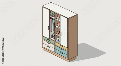 Refrigerator Appliance with Internal Components Visible.