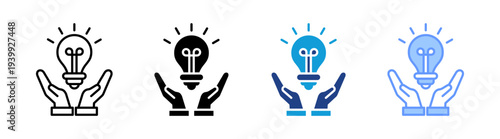 Inspire icon set multiple style collection	