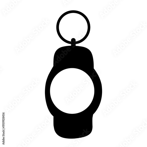 Keychain icon vector