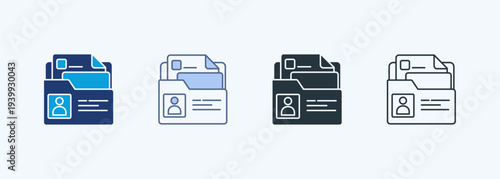 Portfolio Icon Multiple Style