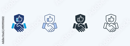 Reliability Icon Multiple Style