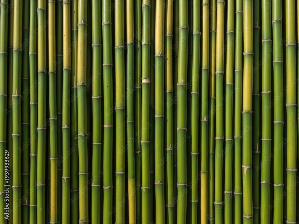 Obraz premium Vertical bamboo stalks