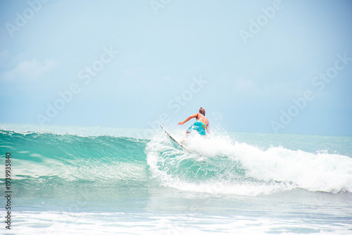 Photography Adventure Surfing in Rough Ocean Waves at Arugam Bay, Sri Lanka