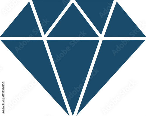 A solid pink gift box icon viewed from front with geometric shapes