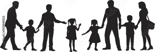 Modern flat vector illustration of digital transformation featuring business people using artificial intelligence and cloud computing for global data analysis