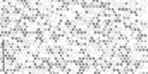 Gray, black, white beehive background. Honeycomb, bees hive cells pattern. Bee honey shapes. Vector geometric seamless texture symbol. Hexagon, hexagonal raster, mosaic cell sign or icon. eps10
