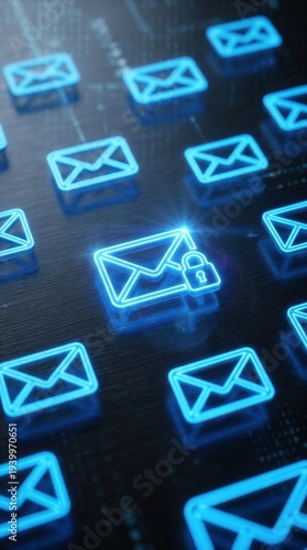 Secure Email Communication Concept
