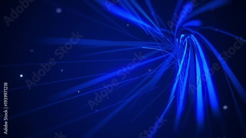 abstract blue background with stars