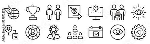 business management vision mission values related 