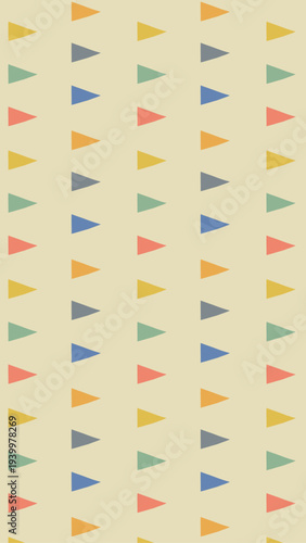 旗の背景イラスト