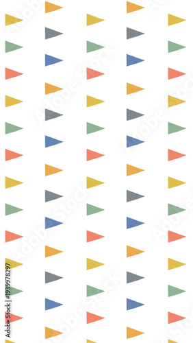 旗の背景イラスト