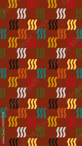 旗の背景イラスト