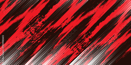 abstract black background with red grunge background texture in modern art design layout, red burgundy background in elegant vintage background faded color, red paper texture grungy horror