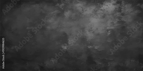 A dark black and white grunge wall texture blends with abstract smoke and stormy clouds under a dim moonlit sky to create a moody mist
