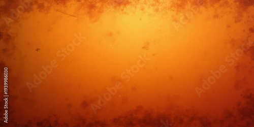 Old rusty metal texture featuring a vintage grunge pattern with hot orange flames and red smoke over a distressed gold backdrop