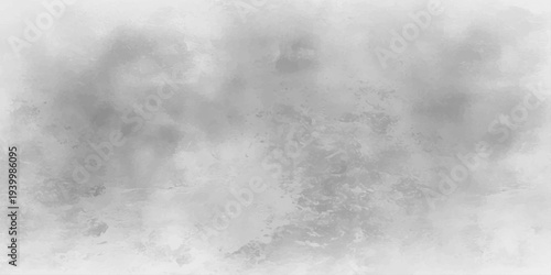 An abstract black and white background of old paper texture blending into dark storm clouds and ethereal white smoke amidst a misty night sky